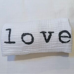 Aden + Anais ‘I LOVE YOU FOREVER X’ Muslin Swaddle Blanket